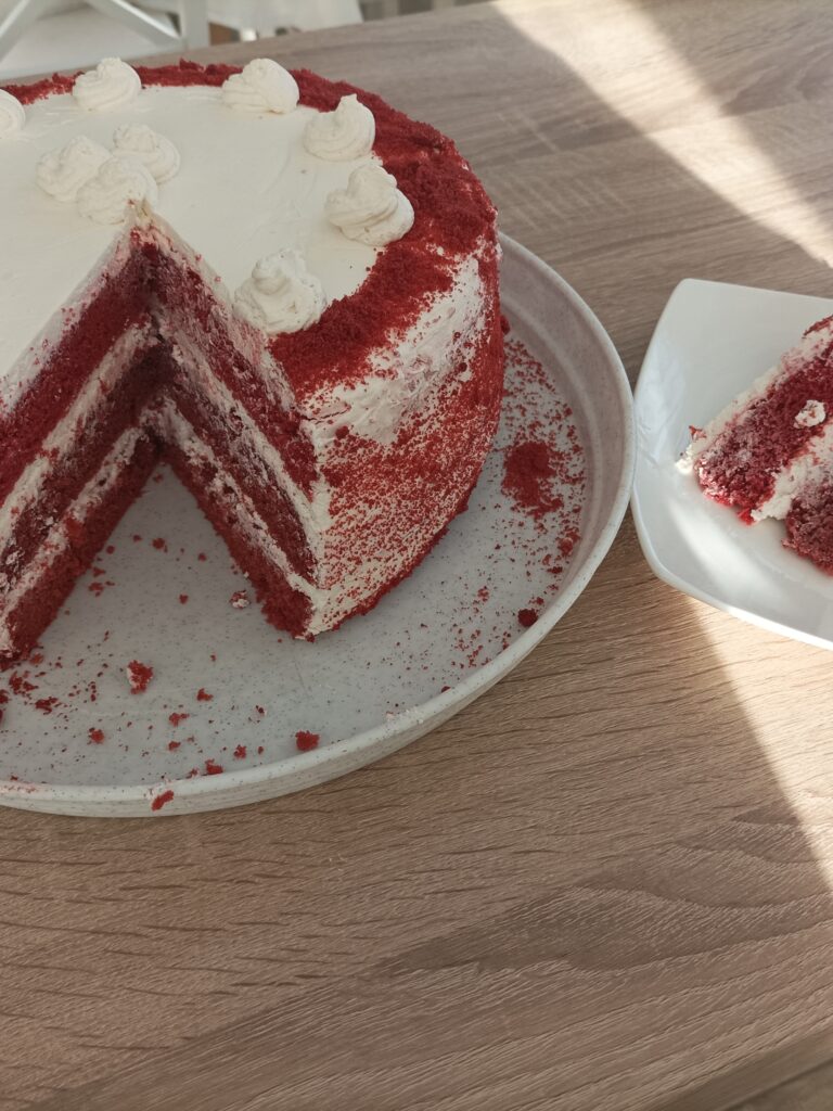 Vörös bársony torta